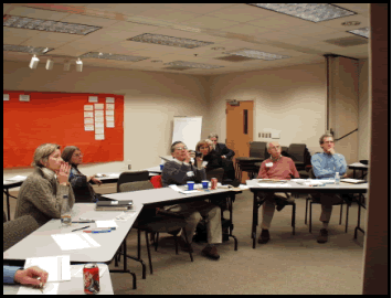 Citizens Brainstorming at a Vision 2020 meeting