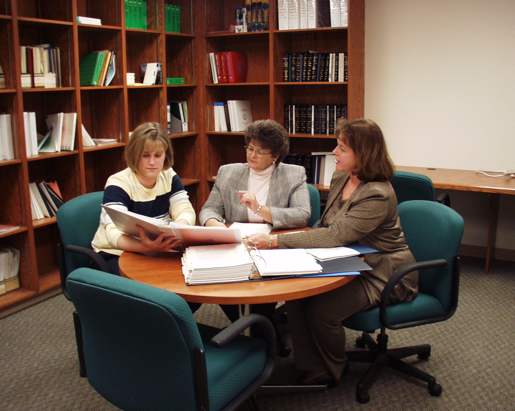 Kim Alger, Shirl Quesenberry, and Janet McNew